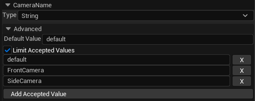 OmniStream Schema Key Settings