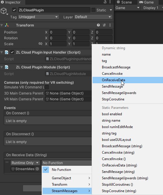 ZLStream receive data event